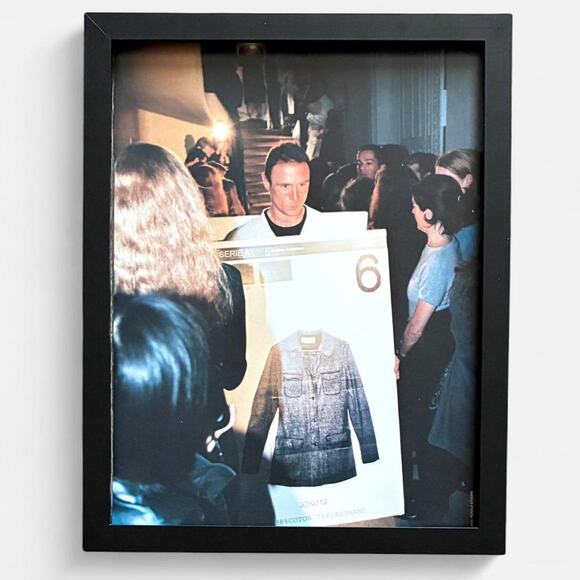 Japanese Brand × Maison Margiela × Vintage Maison Martin  Maison Martin Margiela Archive vintage framed print poster 9x11